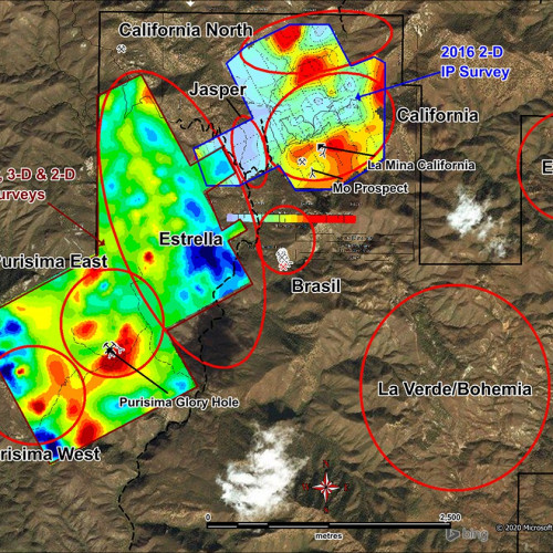 Cervantes 2019 IP Chargeability Maps #2