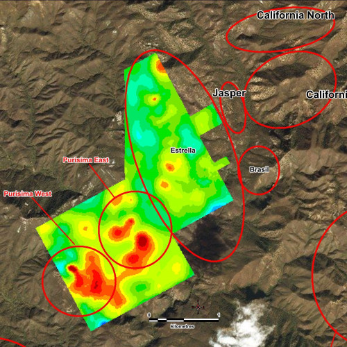 Cervantes 2019 IP Chargeability Maps #3