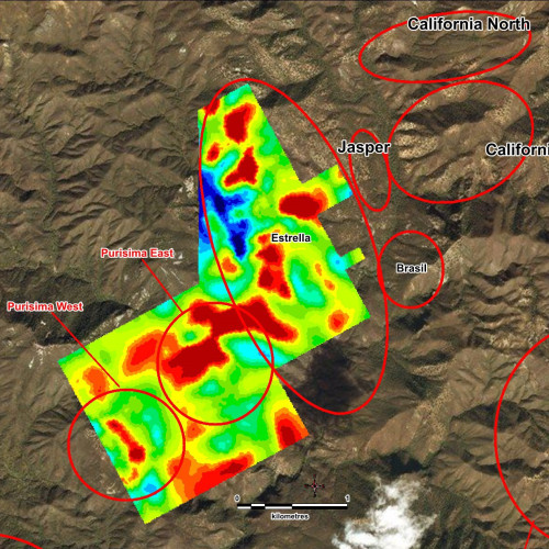 Cervantes 2019 IP Chargeability Maps #10