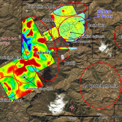 Cervantes 2019 IP Chargeability Maps #11