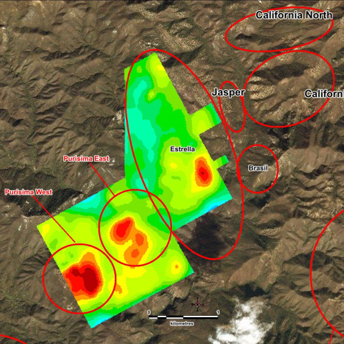 Cervantes 2019 IP Chargeability Maps #5