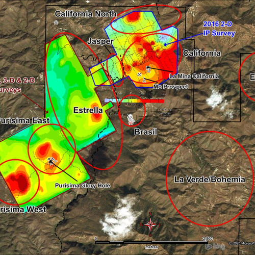 Cervantes 2019 IP Chargeability Maps #7