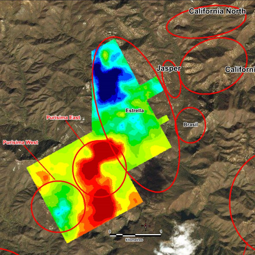 Cervantes 2019 IP Chargeability Maps #12