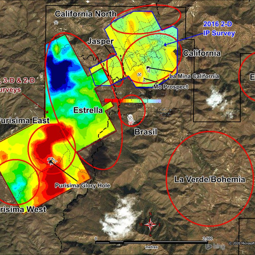 Cervantes 2019 IP Chargeability Maps #13