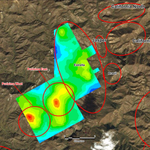 Cervantes 2019 IP Chargeability Maps #9