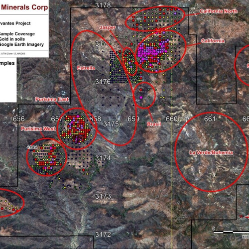 Cervantes Geochemical Maps #2