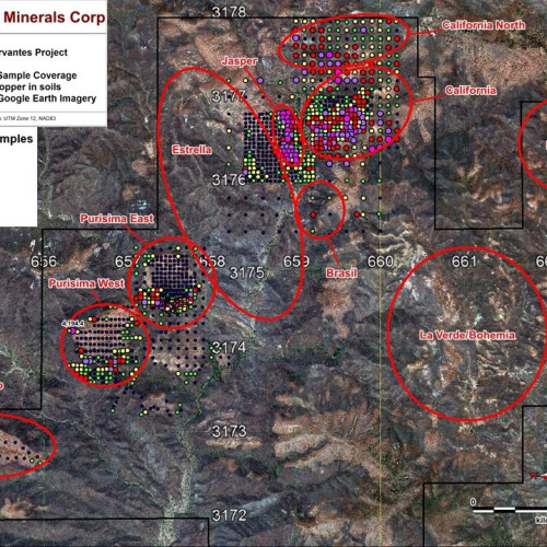 Cervantes Geochemical Maps #1