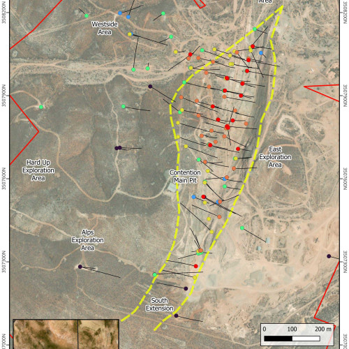Contention Pit oxide expansion footprint